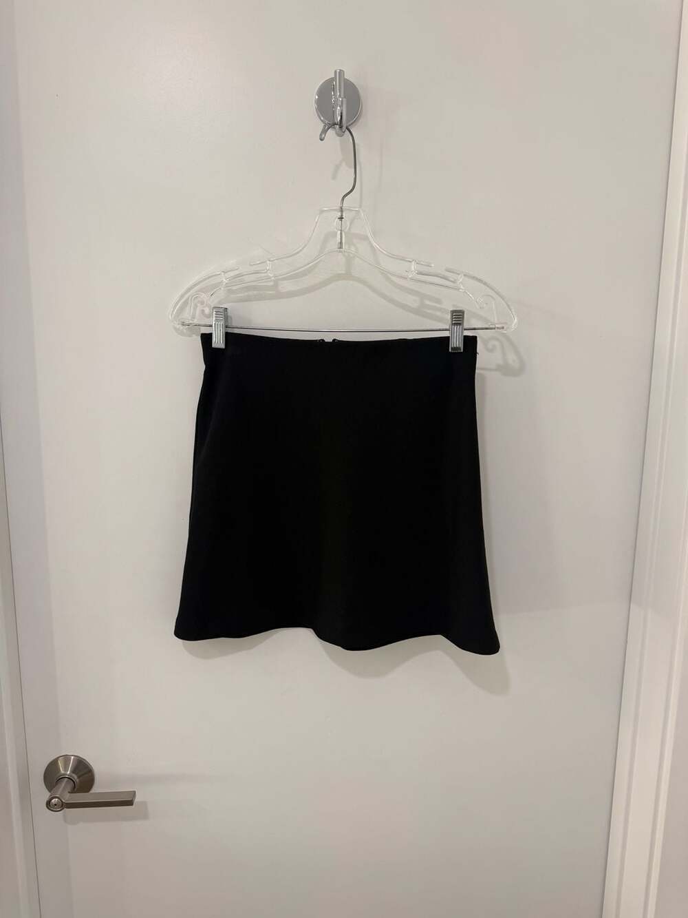Wilfred Black Knit Mini Skirt